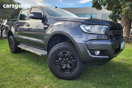 Grey 2016 Ford Ranger Dual Cab Utility Xlt 3.2 (4X4)
