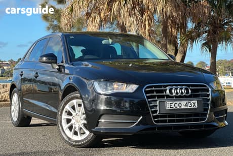 Black 2014 Audi A3 Hatch ATTRACTION