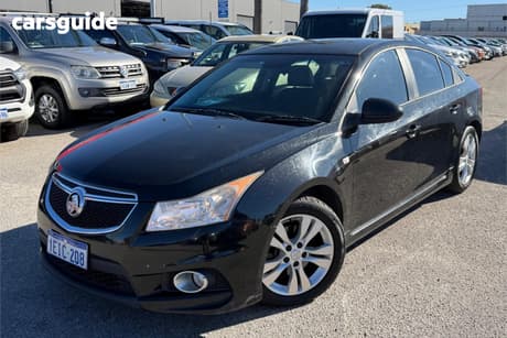 Black 2013 Holden Cruze Sedan Sri