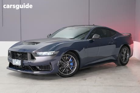 Blue 2024 Ford Mustang Fastback Dark Horse