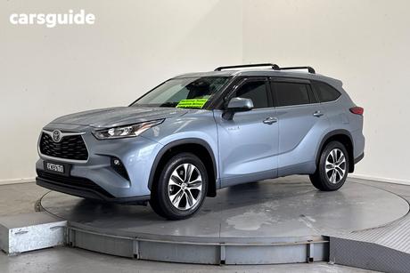 Blue 2022 Toyota Kluger Wagon Gxl Hybrid Awd