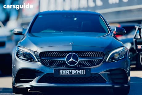 Grey 2018 Mercedes-Benz C220 Sedan D