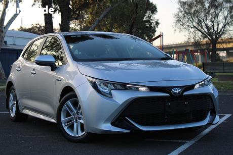 Silver 2022 Toyota Corolla Hatchback Ascent Sport Hybrid