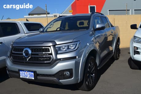 Silver 2025 GWM Cannon Dual Cab Utility Ultra (4X4)