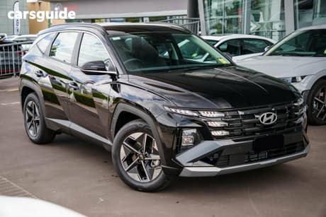 Black 2026 Hyundai Tucson Wagon Hybrid (Fwd)