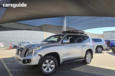 Silver 2015 Toyota Landcruiser Prado SUV GXL 4X4