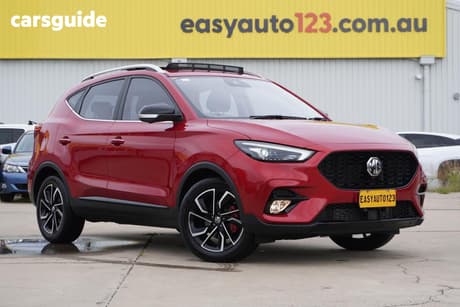 Red 2023 MG ZST Wagon Essence