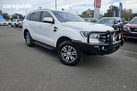 White 2020 Ford Everest Wagon Trend (4Wd 7 Seat)