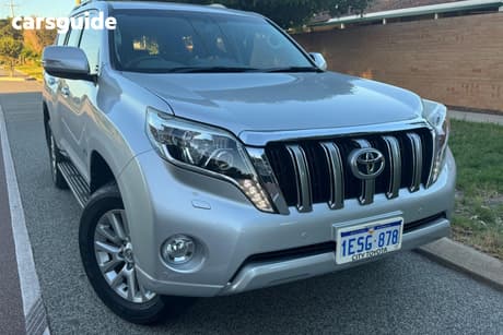 Silver 2014 Toyota Landcruiser Wagon Vx (4X4)