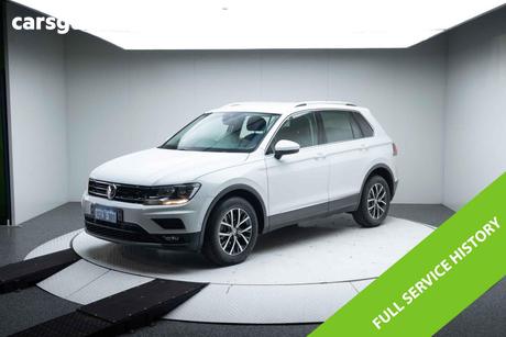 White 2018 Volkswagen Tiguan Wagon 132 Tsi Comfortline