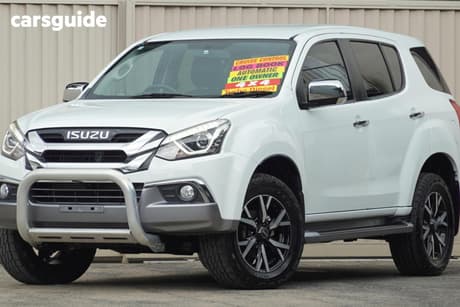 White 2021 Isuzu MU-X Wagon Ls-U (4X4)