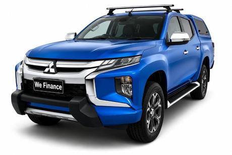 Blue 2018 Mitsubishi Triton Double Cab Pick Up Gls (4X4) Premium