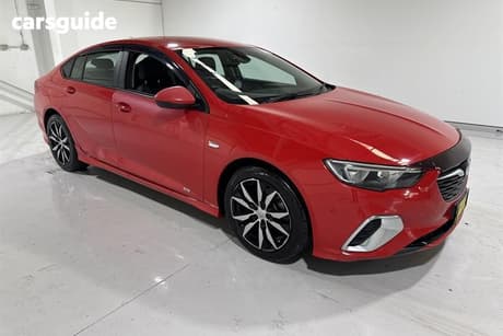 Red 2018 Holden Commodore Liftback Rs (5Yr)