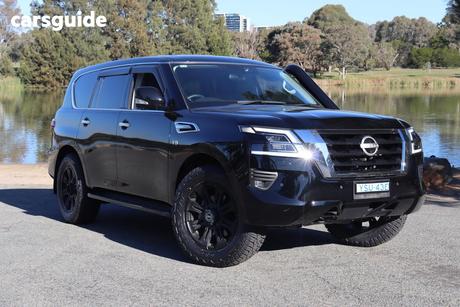Black 2023 Nissan Patrol Wagon Ti (4X4)