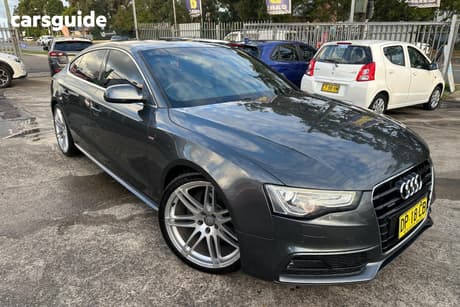 Grey 2012 Audi A5 Hatch SPORTBACK 3.0 TDI QUATTRO 8T MY12