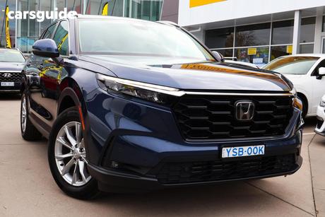 Blue 2024 Honda CR-V Wagon Vti L (Awd) 5 Seats