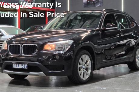 Black 2013 BMW X1 Wagon Sdrive 18D