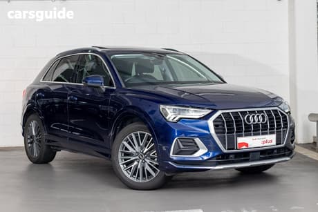 Blue 2021 Audi Q3 Wagon 35 Tfsi