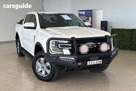 White 2022 Ford Ranger Double Cab Pick Up Xlt 3.0 (4X4)