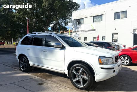 White 2012 Volvo XC90 Wagon D5 R-Design