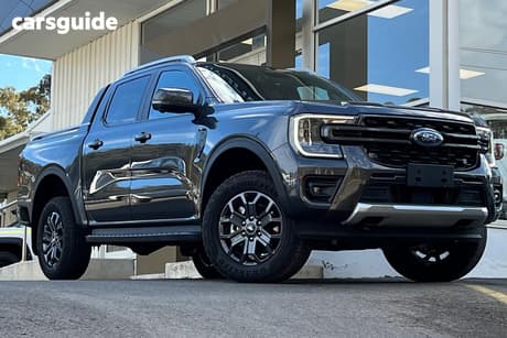 Grey 2025 Ford Ranger Double Cab Pick Up Wildtrak X 2.0 (4X4)