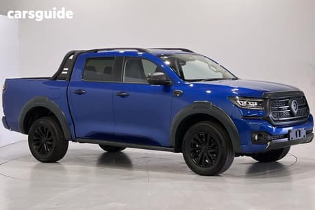 Blue 2026 GWM Cannon Dual Cab Utility Vanta (4X4)