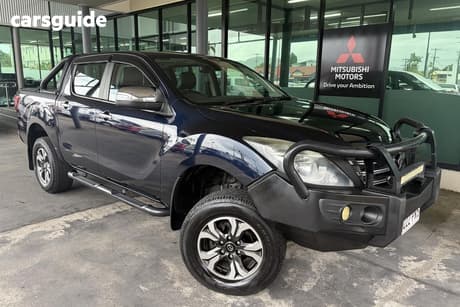 Blue 2018 Mazda BT-50 Dual Cab Utility Gt (4X4) (5Yr)