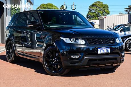 Black 2018 Land Rover Range Rover Sport Wagon Tdv6 Se