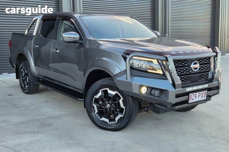 Grey 2021 Nissan Navara Dual Cab Pick-up St-X (4X4) Leather/Sunroof