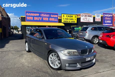Grey 2011 BMW 120I Coupe