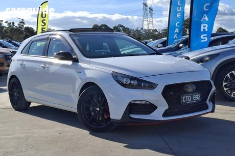 White 2023 Hyundai I30 Hatchback N Line Premium