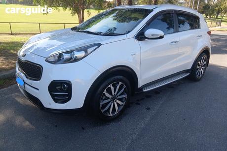 White 2017 Kia Sportage Wagon Sli (Awd)