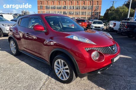Red 2013 Nissan Juke Wagon Ti-S (Awd)
