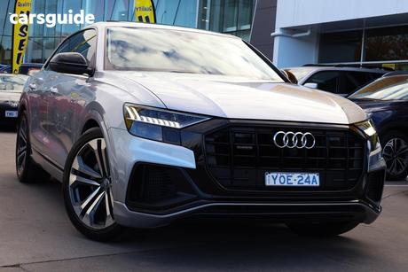 Silver 2019 Audi Q8 Wagon 55 Tfsi Quattro (Hybrid)