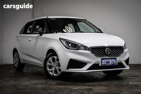 White 2024 MG MG3 Hatchback Core