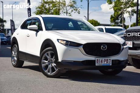 White 2025 Mazda CX-30 Wagon G25 Touring (Fwd)