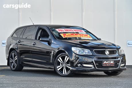 Black 2015 Holden Commodore Sportswagon Sv6 Storm