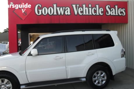 White 2019 Mitsubishi Pajero Wagon Glx (4X4) 7 Seat