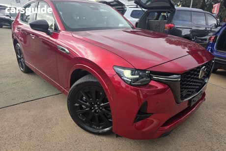 Red 2024 Mazda CX-60 SUV