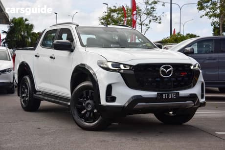 White 2025 Mazda BT-50 Dual Cab Pick-up Sp (4X4)