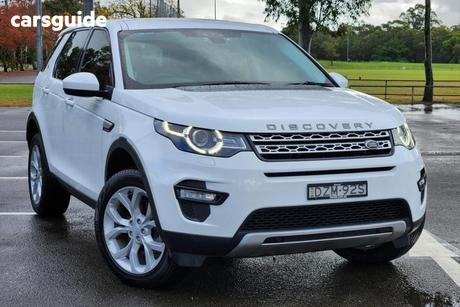 White 2018 Land Rover Discovery Sport Wagon Td4 (110Kw) Hse 5 Seat