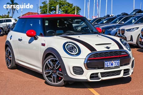 White 2019 Mini Cooper Hatchback John Cooper Works 3D Hatch