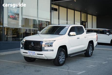 White 2024 Mitsubishi Triton Double Cab Pick Up Gls (4X4)