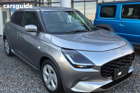 Silver 2026 Suzuki Swift Hatchback Hybrid Plus