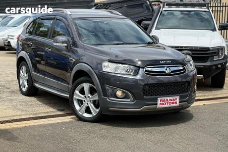 Grey 2014 Holden Captiva Wagon 7 Ltz (4X4)