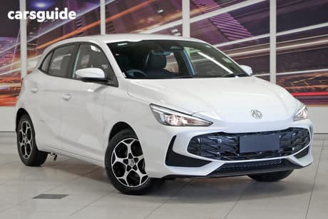 White 2025 MG MG3 Hatchback Essence Hybrid+