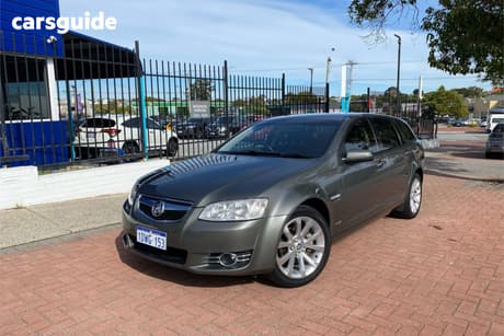 Grey 2011 Holden Commodore Sportswagon Equipe