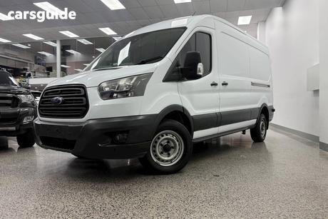 White 2016 Ford Transit Van 350L Lwb Mid Roof