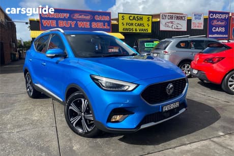 Blue 2022 MG ZST Wagon Vibe