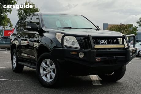 Black 2010 Toyota Landcruiser Prado Wagon Gx (4X4)